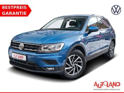 Blau Gebraucht 2017 VW Tiguan Sound SUV | 20.990 € (Fairer Preis)