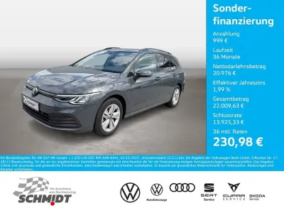 Gebraucht VW Golf VIII Life 131 PS (96 kW) 2022 Grau Kombi