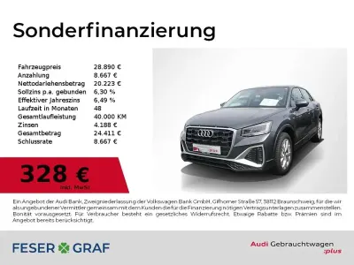 Gebraucht Audi Q2 S-Line 150 PS (110 kW) 2025 Daytonagrau perleffekt SUV