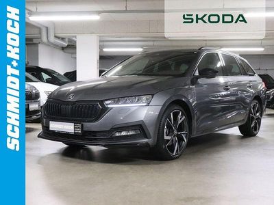Graphitegrau metallic Gebraucht 2022 Skoda Octavia SportLine Kombi | 26.970 € (Teuer)