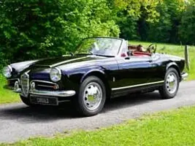Gebraucht Alfa Romeo Giulia 92 PS (67 kW) 1962 Schwarz Cabrio
