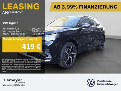 Usata VW Tiguan R-line 150 CV (110 kW) 2025 Nero SUV