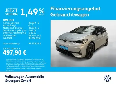 Usata VW ID.3 GTX 239 kW (326 CV) 2025 Nero Utilitaria
