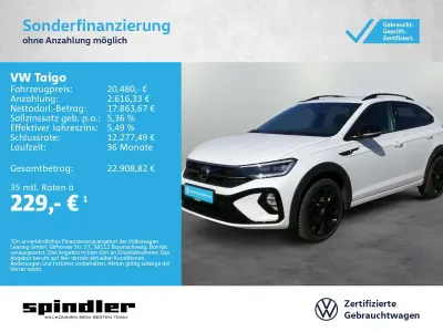 Gebraucht VW Taigo R-line 150 PS (110 kW) 2023 Pure white SUV