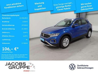 Second-hand VW T-Roc Life 116 CP (85 kW) 2025 Albastru SUV