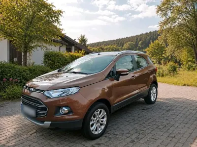 Gebraucht Ford Ecosport Titanium 125 PS (91 kW) 2017 Braun SUV