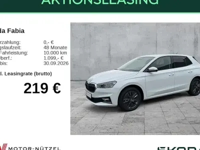 Neu Skoda Fabia 116 PS (85 kW) 2026 Weiß Kleinwagen