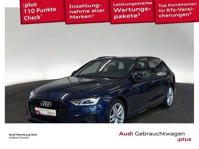 Gebraucht Audi A4 S-Line 150 PS (110 kW) 2023 Navarrablau metallic Kombi