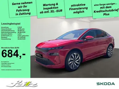 Gebraucht Skoda Enyaq iV Loft 210 kW (286 PS) 2025 Rot SUV