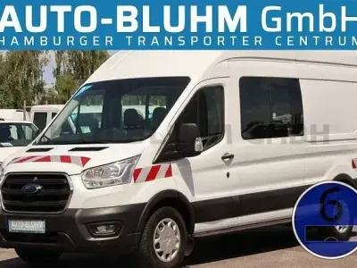 Gebraucht Ford Transit 131 PS (96 kW) 2021 Frostweiß Van