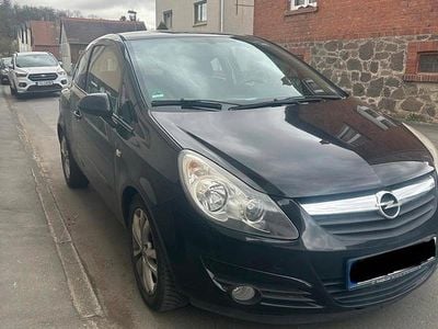 Gebraucht Opel Corsa 75 PS (55 kW) 2007 Schwarz Kleinwagen