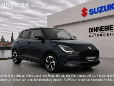 Neu Suzuki Swift Comfort+ 83 PS (61 kW) 2026 Schwarz Kleinwagen