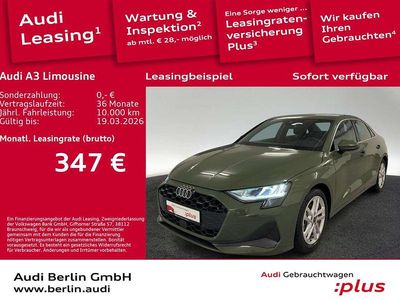 Gebraucht Audi A3 Ambiente 116 PS (85 kW) 2025 Distriktgrün metallic Limousine