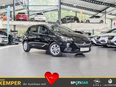Gebraucht Opel Corsa Active 90 PS (66 kW) 2017 Schwarz metallic Kleinwagen