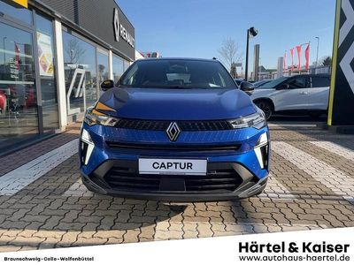 Neu Renault Captur Techno 159 PS (116 kW) 2025 Ironblau metallic, black pearlschwarz metallic (blau) SUV
