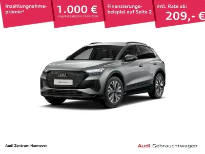 Gebraucht Audi Q4 e-tron Advanced Plus 125 kW (170 PS) 2023 Taifungrau metallic SUV