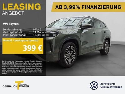 Grün Gebraucht 2025 VW Tayron Life SUV | 41.970 € (Superpreis)