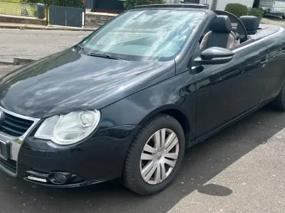 Gebraucht VW Eos 140 PS (102 kW) 2009 Schwarz Cabrio