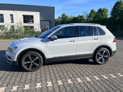 Gebraucht VW Tiguan Sound 150 PS (110 kW) 2018 Weiß SUV
