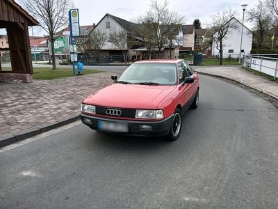 Second-hand Audi 80 90 CP (66 kW) 1989 Roșu Berlinǎ