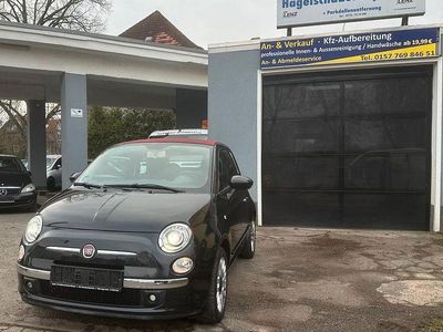 Schwarz Gebraucht 2012 Fiat 500 Lounge Limousine | 5.850 € (Etwas zu teuer)