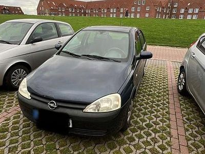 Usata Opel Corsa 58 CV (42 kW) 2002 Blu Utilitaria