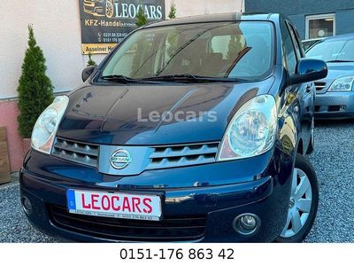 Gebraucht Nissan Note Acenta 88 PS (64 kW) 2008 Blau Kleinwagen