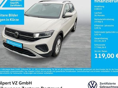 Ascotgrau Gebraucht 2025 VW T-Cross Life SUV | 21.911 € (Guter Preis)