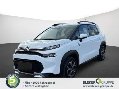 Gebraucht Citroën C3 Aircross PureTech 110 PS (80 kW) 2024 Lack weiss banquise/typ aussenverkleidung spiegel flach standard SUV