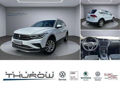 Gebraucht VW Tiguan Life 150 PS (110 kW) 2021 Pure white SUV