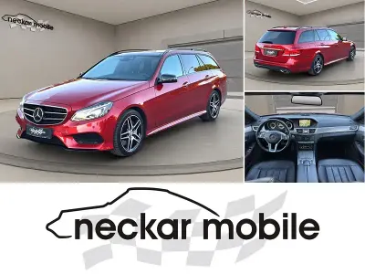 Gebraucht Mercedes E500 AMG 408 PS (300 kW) 2016 Manufaktur hyazinthrot  metalliclack Kombi