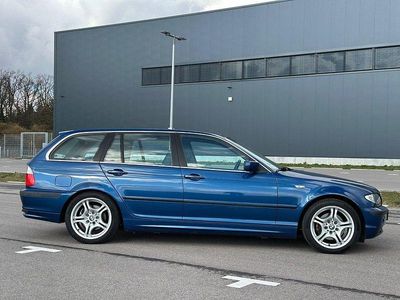 Gebraucht BMW 320 Sport Line 150 PS (110 kW) 2002 Blau Kombi