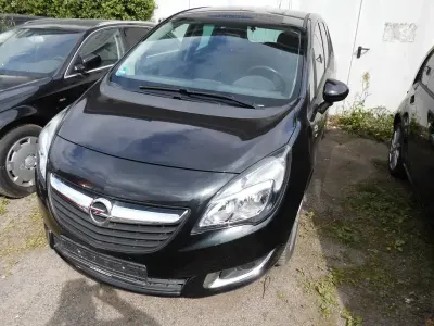 Gebraucht Opel Meriva drive 120 PS (88 kW) 2016 Schwarz Van / Kleinbus