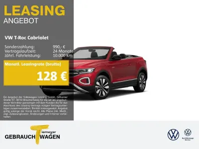 Gebraucht VW T-Roc Cabriolet Goal 116 PS (85 kW) 2025 Rot Cabrio