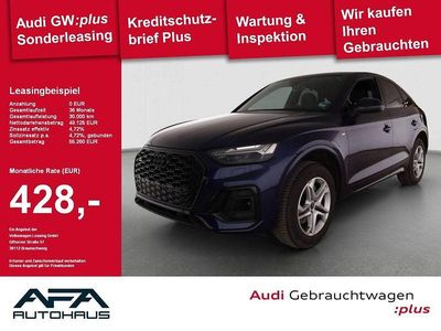 Usata Audi Q5 Sportback S-Line 204 CV (150 kW) 2025 Blu SUV
