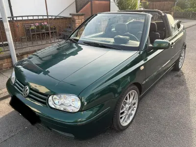 Gebraucht VW Golf 75 PS (55 kW) 2000 Grün Cabrio