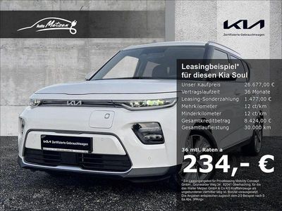 Gebraucht Kia Soul EV Spirit 150 kW (204 PS) 2022 Weiß SUV