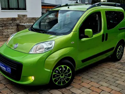 Gebraucht Fiat Qubo Dynamic 73 PS (53 kW) 2009 Grün Van / Kleinbus