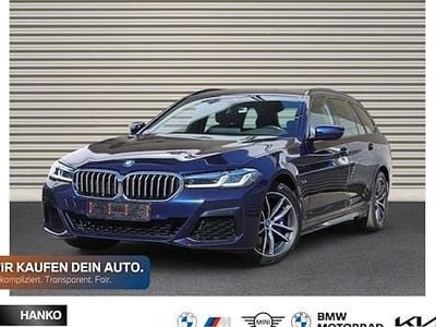 Gebraucht BMW 530e Efficient Dynamics 292 PS (214 kW) 2022 Bmw individual tansanitblau metallic Kombi