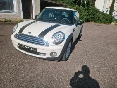 Gebraucht Mini Cooper 2009 Weiß Kleinwagen