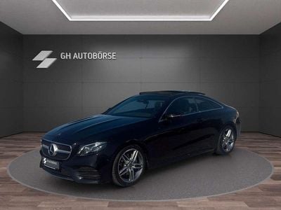 Brugt Mercedes E200 AMG line 184 HK (135 kW) 2018 Sort Coupe
