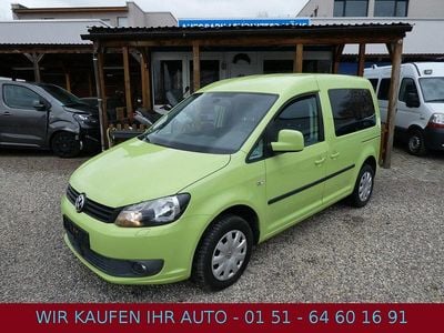 Usata VW Caddy Trendline 102 CV (75 kW) 2011 Verde Monovolume