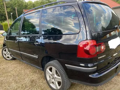 Gebraucht VW Sharan United 116 PS (85 kW) 2009 Schwarz Van / Kleinbus