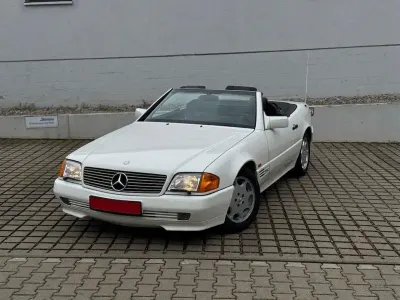 Gebraucht Mercedes SL600 394 PS (289 kW) 1993 Weiß Cabrio
