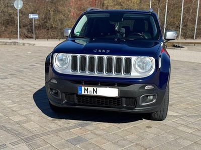 Gebraucht Jeep Renegade Limited 179 PS (131 kW) 2016 Blau SUV