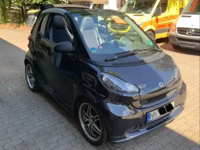 Gebraucht Smart ForTwo Cabrio Brabus Xclusive 102 PS (75 kW) 2010 Tridion uni schwarz Cabrio