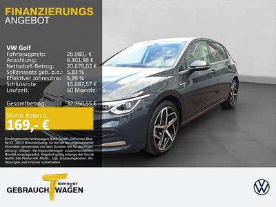 Gebraucht VW Golf VIII Style 150 PS (110 kW) 2024 Grau Limousine