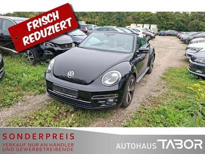 Deep black perleffekt Gebraucht 2017 VW Beetle Sound Cabrio | 19.985 € (Guter Preis)