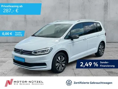 Gebraucht VW Touran Goal 150 PS (110 kW) 2025 Weiß Van / Kleinbus