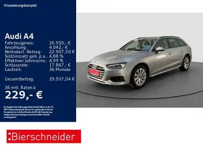 Używany Audi A4 Advanced 204 KM (150 kW) 2023 Srebrny Kombi